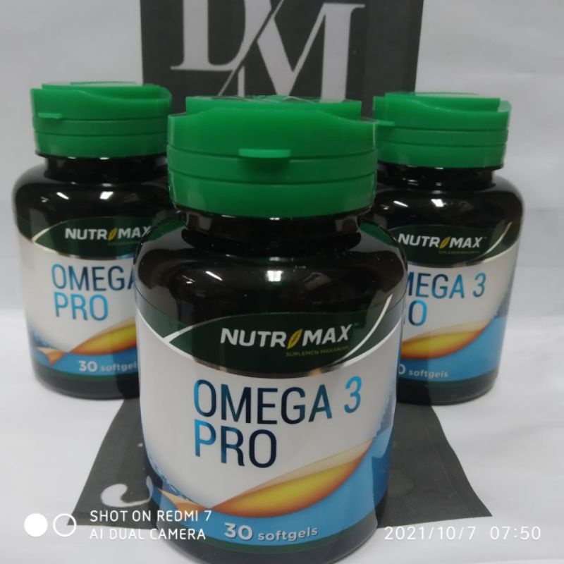 Jual NUTRIMAX VITAMIN OMEGA 3 PRO 30 SOFTGEL | Shopee Indonesia