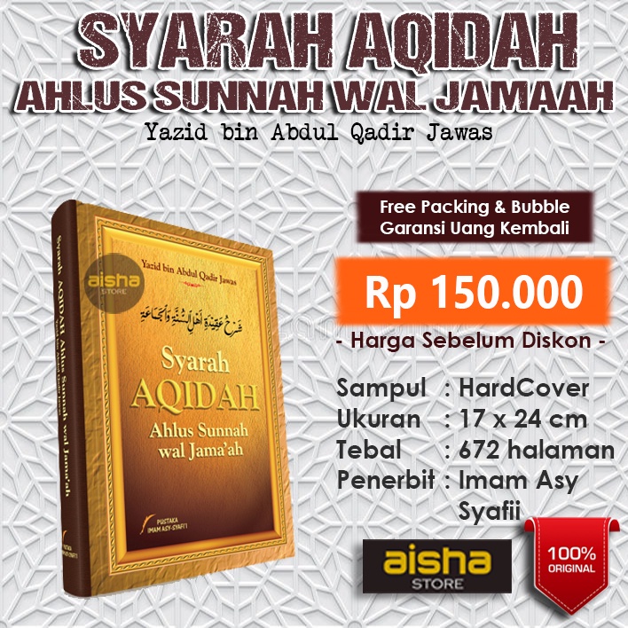 Jual Syarah Aqidah Ahlus Sunnah Wal Jamaah - Pustaka Imam Syafi'i ...