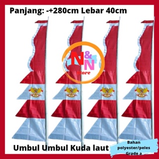 Jual BENDERA UMBUL UMBUL MERAH PUTIH UMBUL UMBUL WARNA WARNI UMBUL ...