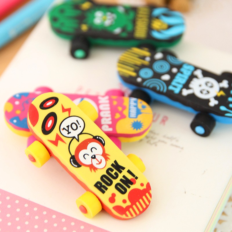 

PROMO SEKOTAK ( 48 PCS ) Penghapus Hapusan Pensil Kreatif Motif Scooter / Scooter Eraser