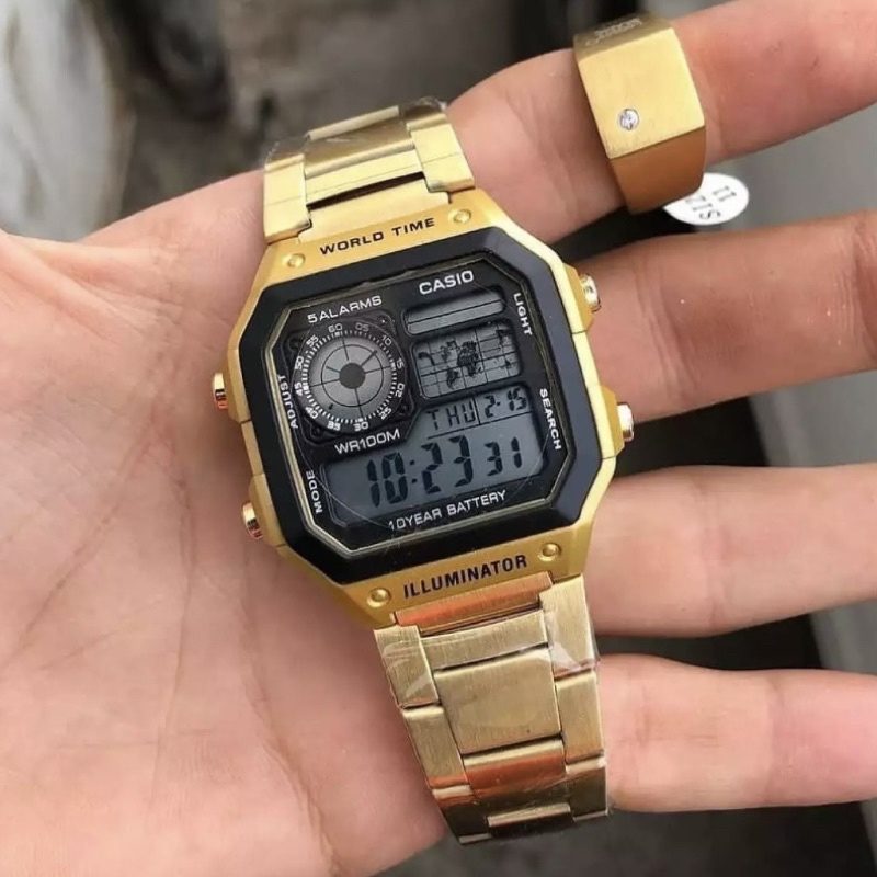Jam Tangan Pria dan Wanita Casio Tahan Air-C3
