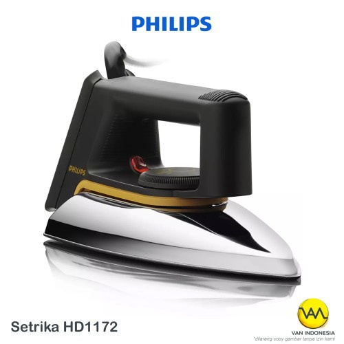 Philips Dry Iron - HD1172 bahan berkualitas