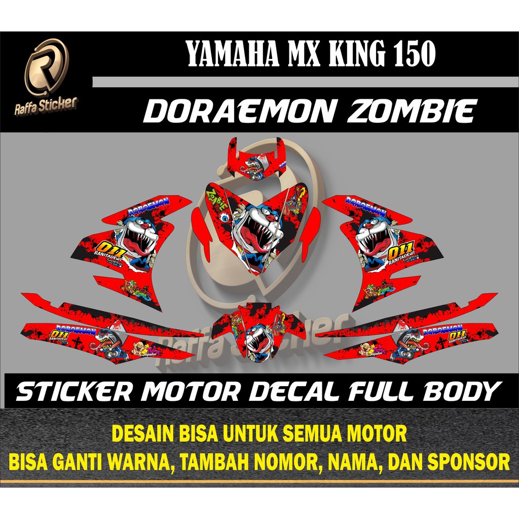 [ COD ]dekal motor mx king decal mx king decal motor mx king stiker motor mx king stiker mx king