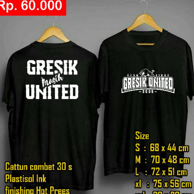 Kaos ultras Gresik united (bayar ditempat)