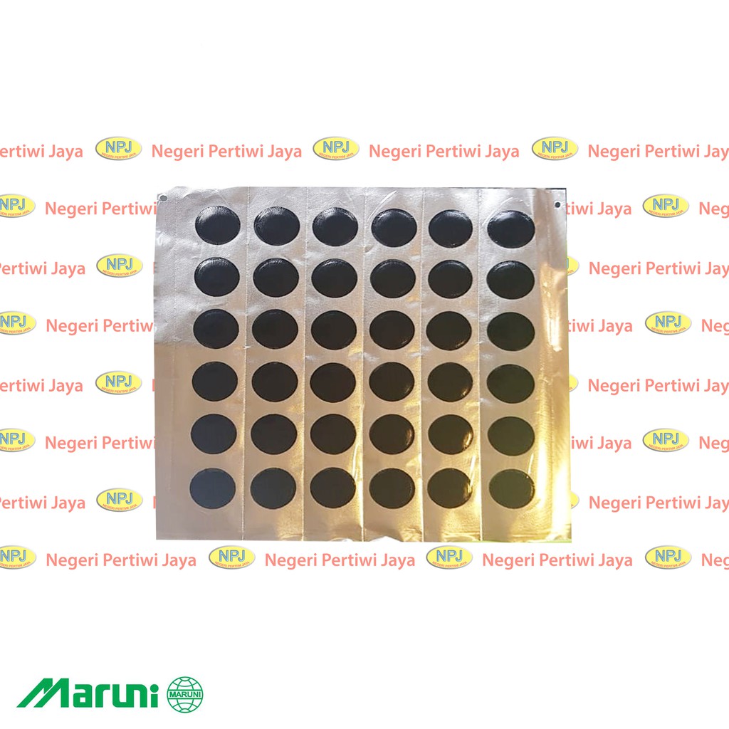 Maruni Tube Patch BB-S2 Bulat Lembar - Karet Tambal Ban Dalam Sepeda