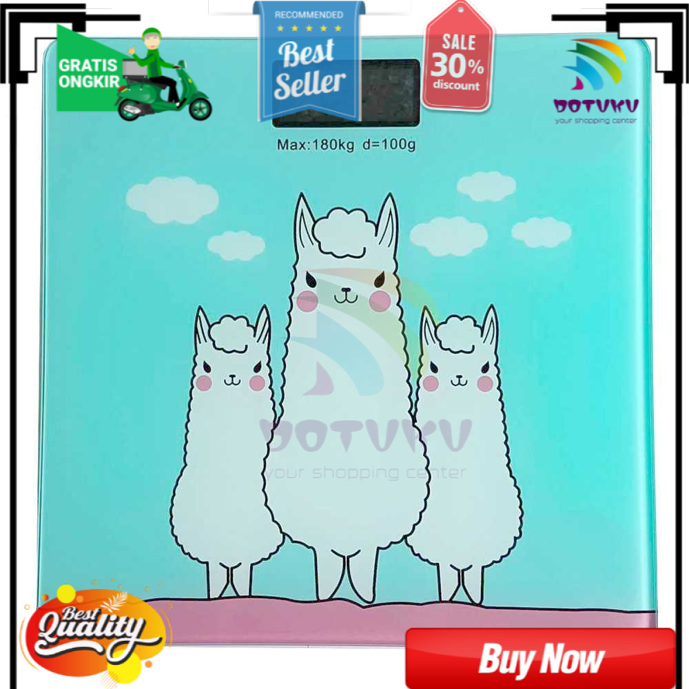 Timbangan Badan Mini Digital 180Kg TERBAIK