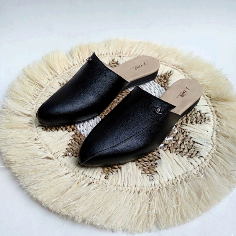 flat shoes wanita 100% asli kulit Tutong atau Bustong wanita