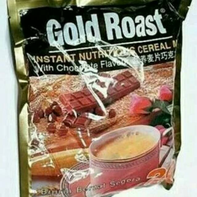

Cereal coklat malaysia isi 20bks Gold Roast Instant Cereal Chocolate sereal