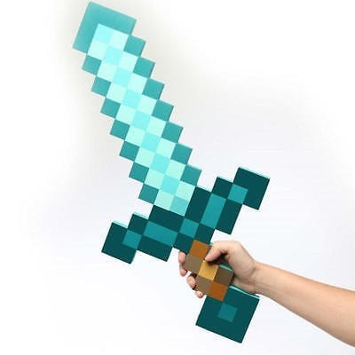 Pedang Minecraft sword bahan eva mine craft bukan kampak pistol