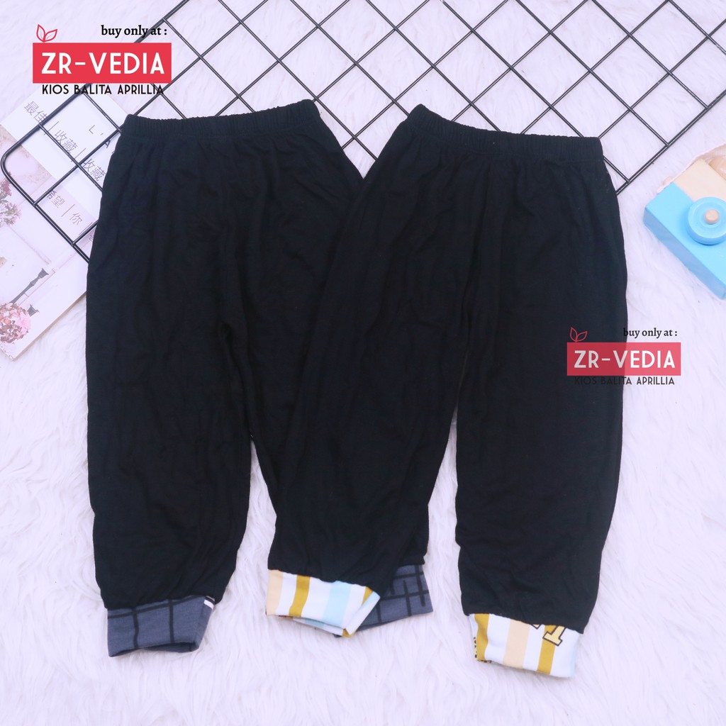 Jogger Sport Bayi - 2 Tahun / Celana Panjang Anak Laki-Laki Polos Import Murah Joger Denim Adem