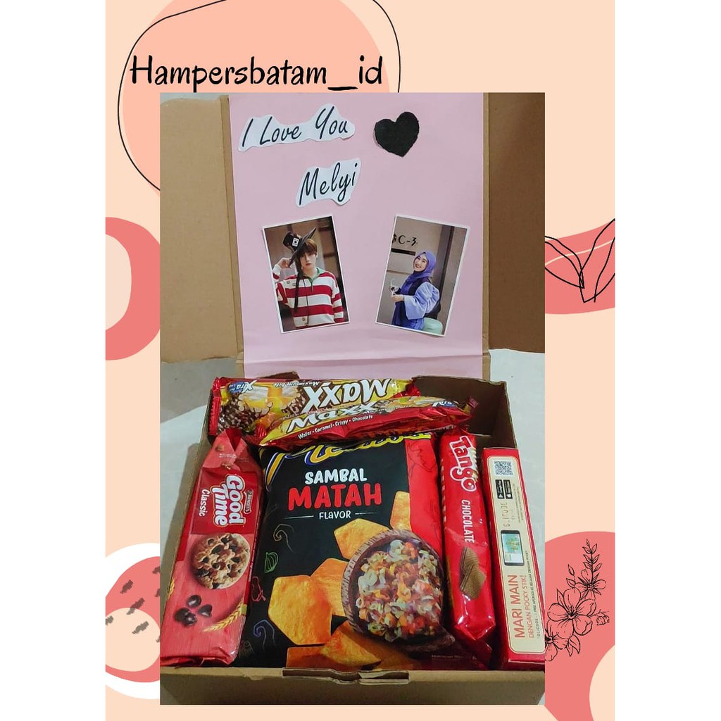 

HAMPERS SNACK (WARNA MERAH)
