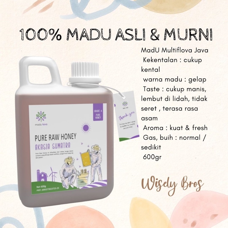 

madu TAVA 100% asli & murni (Akasia Sumatera)