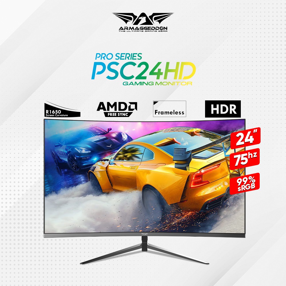 Monitor Gaming Armaggeddon Pixxel+ PF24HD SUPER | 24