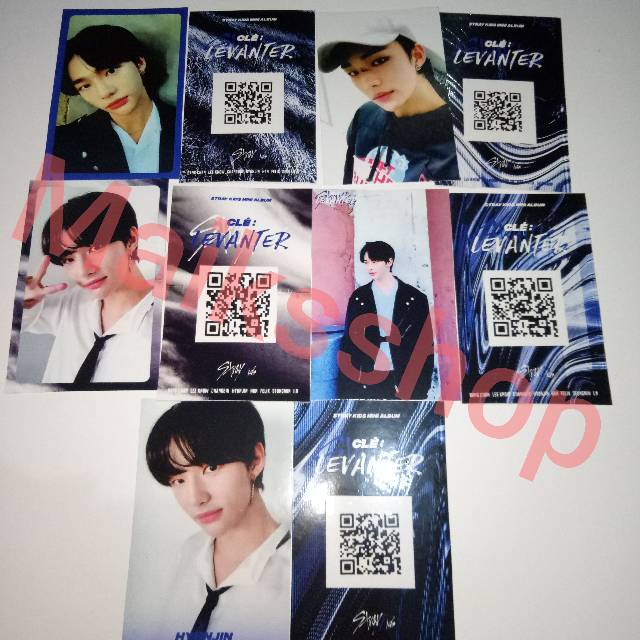 Stray Kids Levanter Photocard Kpop