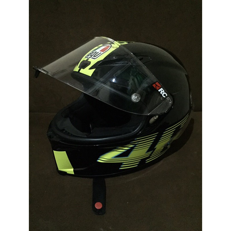 agv corsa r46 yellow