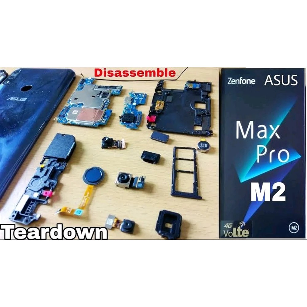 MESIN MOTHERBOARD PCB PART ASUS ZENFONE MAX PRO M2 ZB631