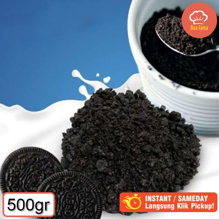 Oreo Crumb 500gr / Bubuk Topping Oreo Halus