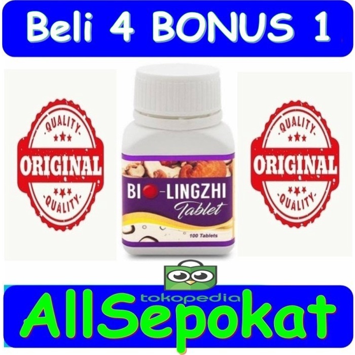

[ORIGINAL] BIO LINGZHI Original isi 60 Tablet - BioLingzhi Asli