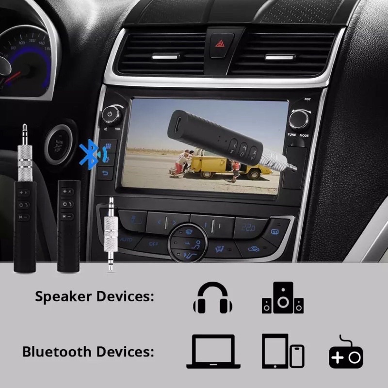 VIBOX CAR RECIVER BLUETOOTH BT450 AUX FOR MULTY MEDIA RECEIVER BT-450