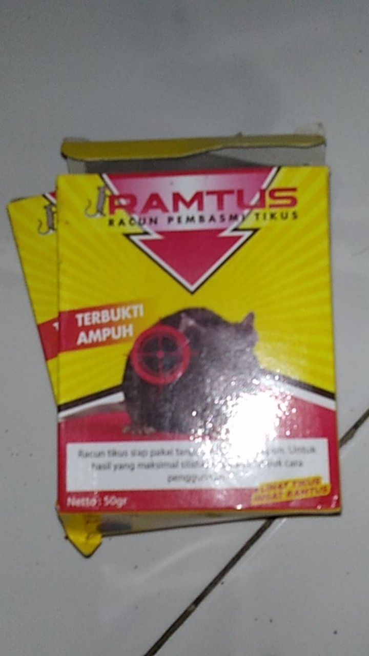 Ramtus Racun Tikus Got Curut Paling Ampuh Pembasmi Tikus Dirumah Racun Tikus Di Mesin Mobil 1 Pack