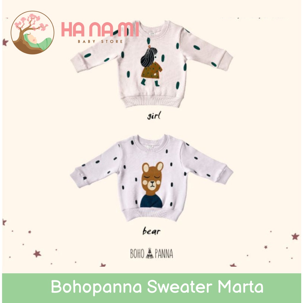 Bohopanna Sweater Marta (Sweater anak 1-8 Tahun)