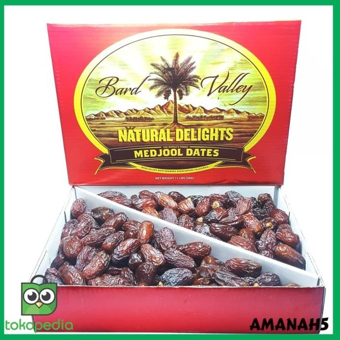 

KURMA MEDJOOL JUMBO NATURAL DELIGHT CALIFORNIA (5KG) DGD6541651