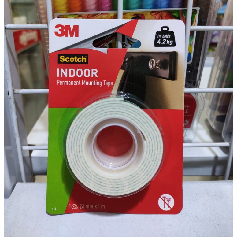 

Mounting tape 3m indoor 24mmx1m