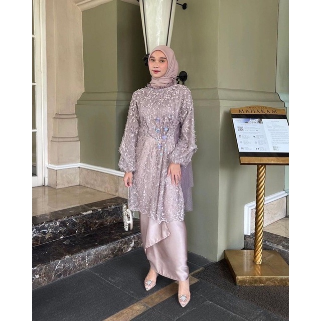(SEWA KEBAYA) Kalina Mauve by Jaleela | Baca deskripsi dulu yaa