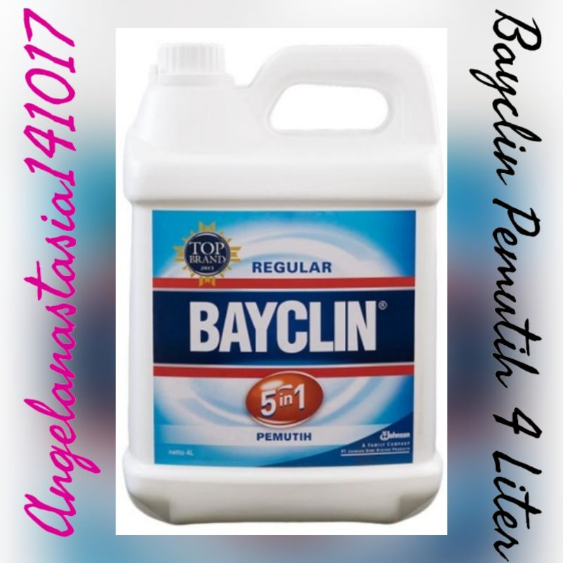 Bayclin Pemutih 4000ML 4L 4000 ML 4 L 4Liter 4/bayclin pemutih 4000ml 4000 ml 4 l 4l 4liter 4 liter