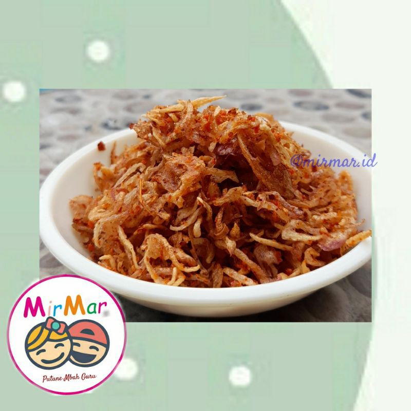 

bawang goreng / bawang merah goreng rasa pedas