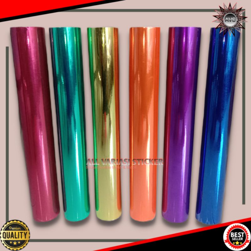 STIKER MATTE CROME/SKOTLET GLOSSY METALIK/SKOTLET MOTOR/STIKER MOTOR