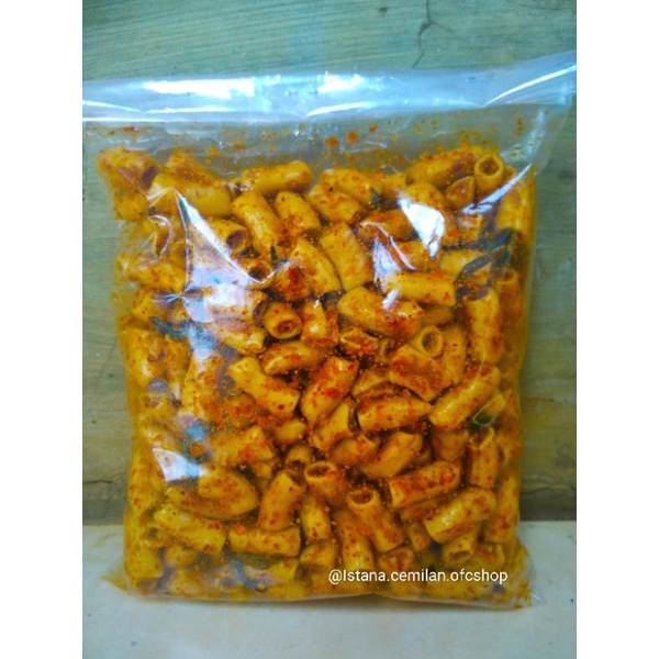 

MAKARONI BANTET/EXTRA PEDAS/SEBLAK KERING ISI 250g