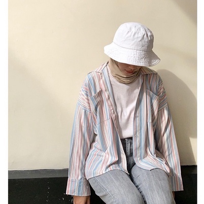 PICATO OVERSIZE CANDY CUTE SHIRT XL - ATASAN WANITA TERBARU