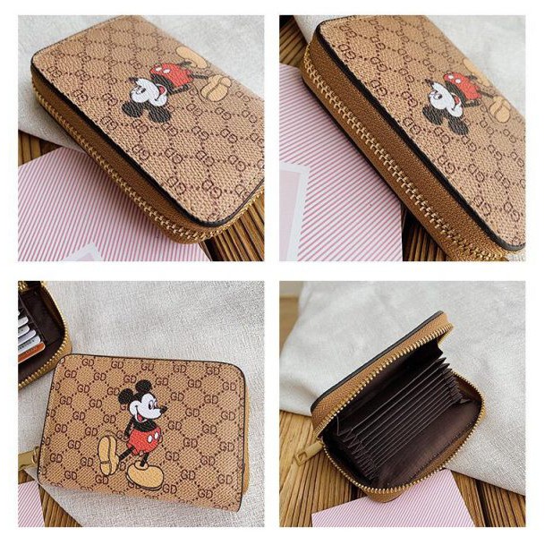 BQ 2860 RISCE DOMPET KARTU MOTIF MICKEY MOUSE IMPORT WANITA CEWEK PEREMPUAN JAKARTA BATAM CR 7267 EL 4062