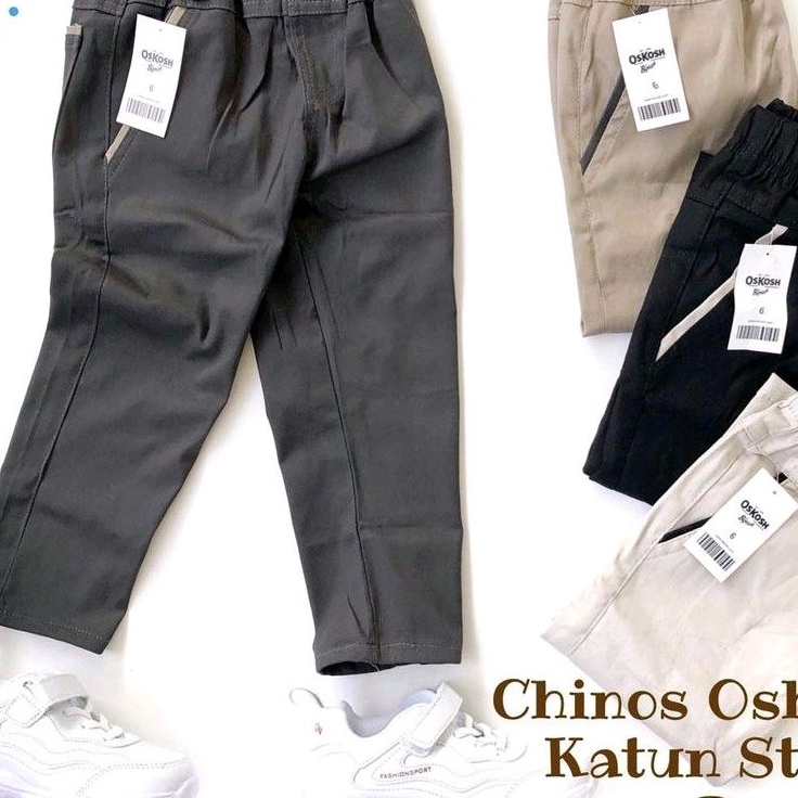 3- 10 Tahun Celana Chino Panjang Anak Chinos Jogger Joger Cowok Laki - laki Chinos POLLKA JEANS