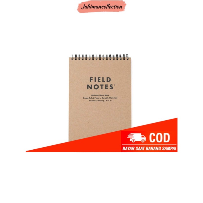 

✨ BISA COD ✨ Notebook Field Notes Steno Pad Stationeries Buku Premium Note