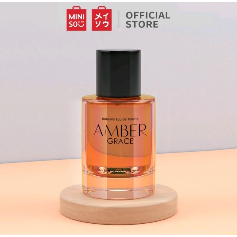 PINK ROMANCE , AMBER GRACE PARFUM MINISO