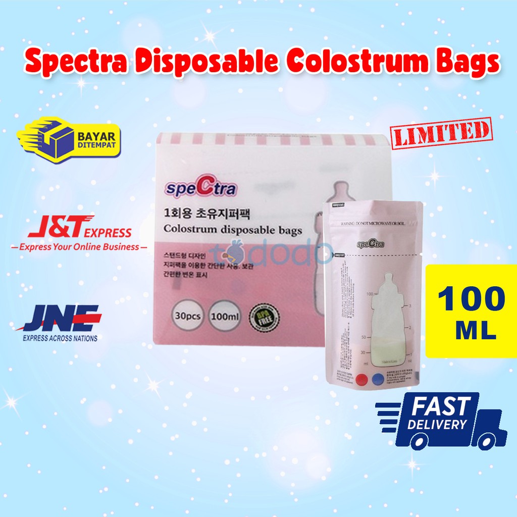 Kantong ASI Spectra Disposable Colostrum Bags 100ml