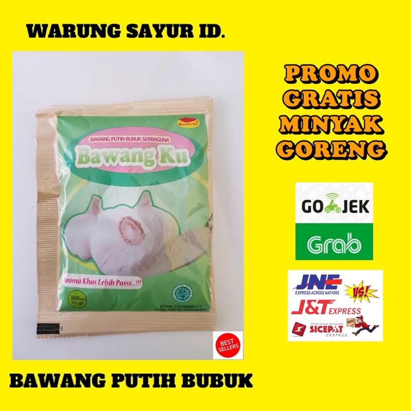 

BAWANG PUTIH BUBUK SERBAGUNA