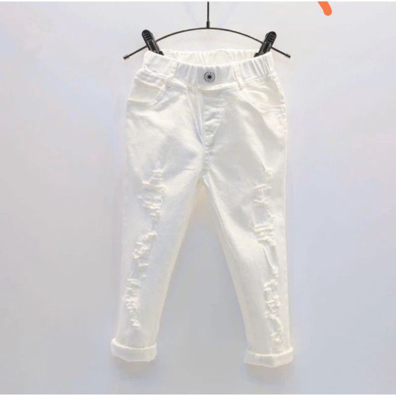 Celana Jeans Ripped Anak Laki - Laki Umur 1-12 Tahun/ Celana Jeans Sobek Anak