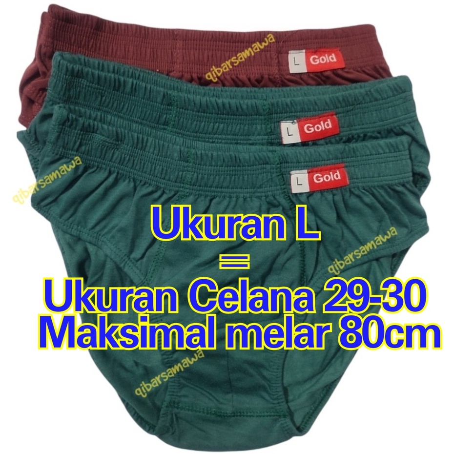 Sempak Celana Dalam Pria Dewasa Size M L XL 3L 4L 5L  ECERAN PER PCS ( LEBIH TEBAL DARI MERK LAINYA,TERBUKTI) Ukuran Normal Standar Dan Jumbo Big Size