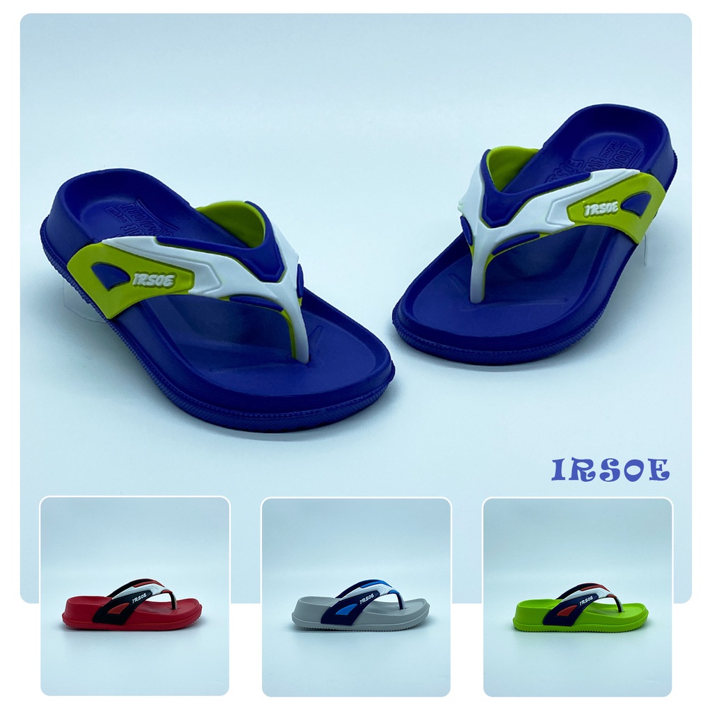 SANDAL JEPIT CASUAL IRSOE / SANDAL ANAK LAKI LAKI LENTUR / SANDAL UKURAN ANAK