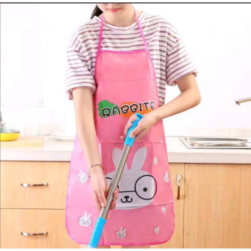 Celemek apron waterproof anti air minyak karakter