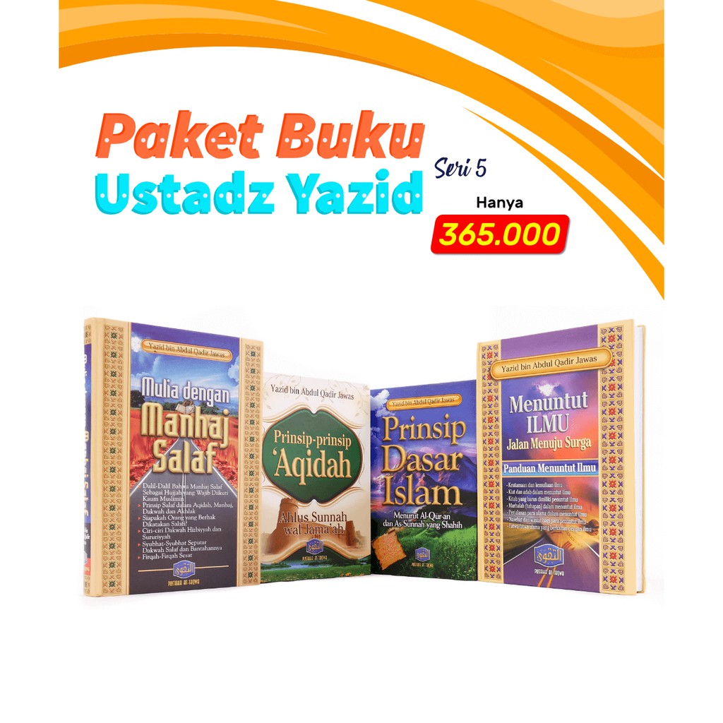Paket Buku Ustadz Yazid bin Abdul Qadir Jawaz Seri 5