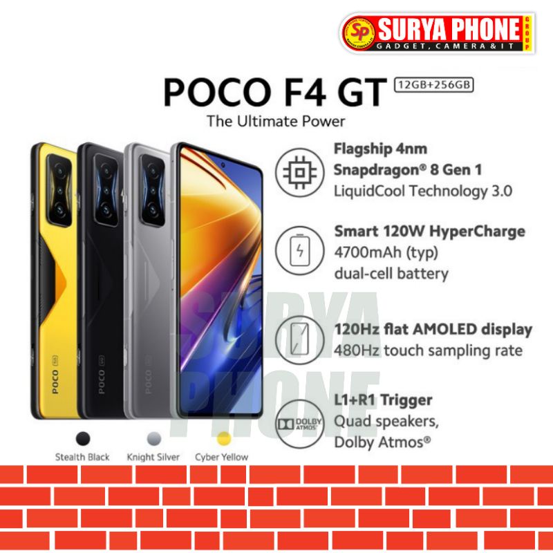 XIAOMI POCO F4 GT RAM 12/256GB