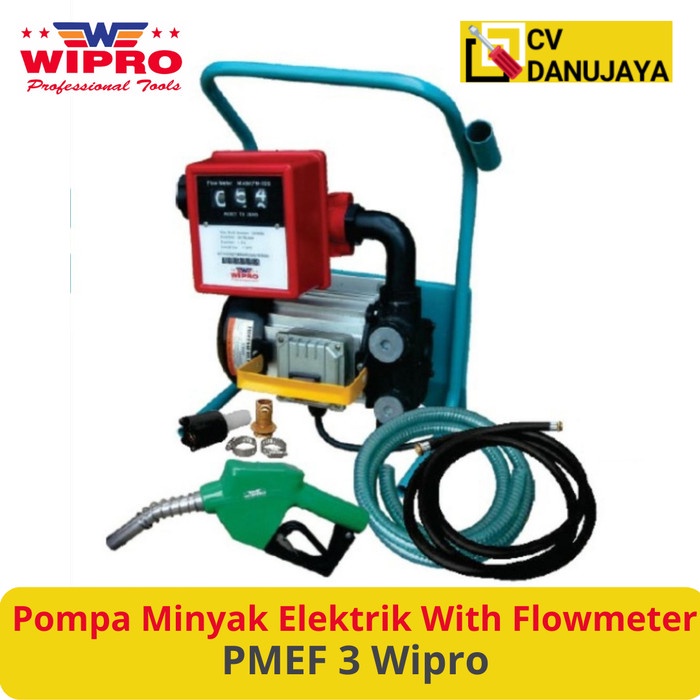 Pompa Minyak Elektrik Electric With Flowmeter Pertamini PMEF 3 WIPRO