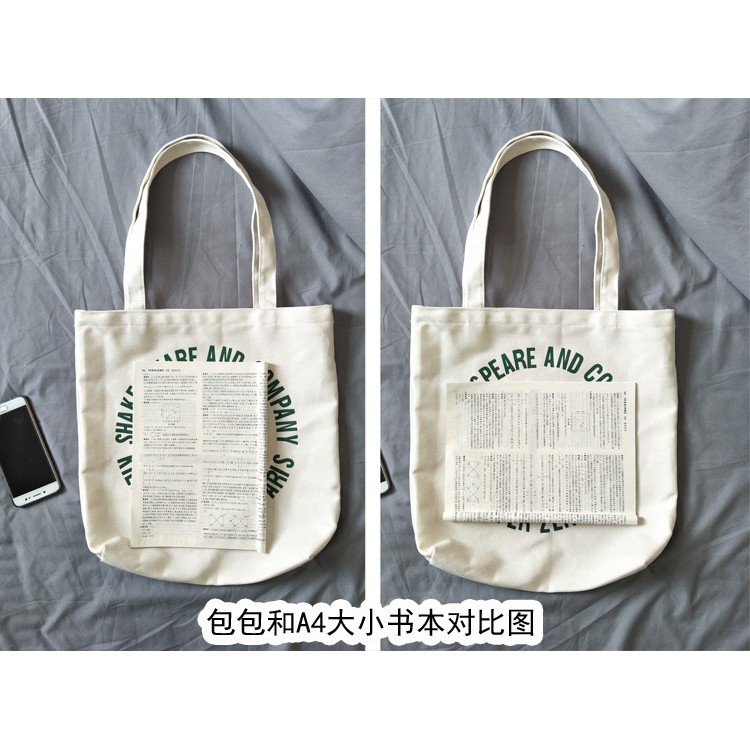 TC-77 tas kanvas canvas wanita import shoulder bag bahu korea jepang shakespeare