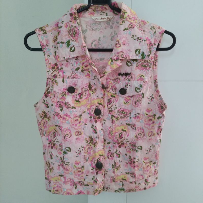 Rompi/Baju/Atasan Wanita Motif Kembang