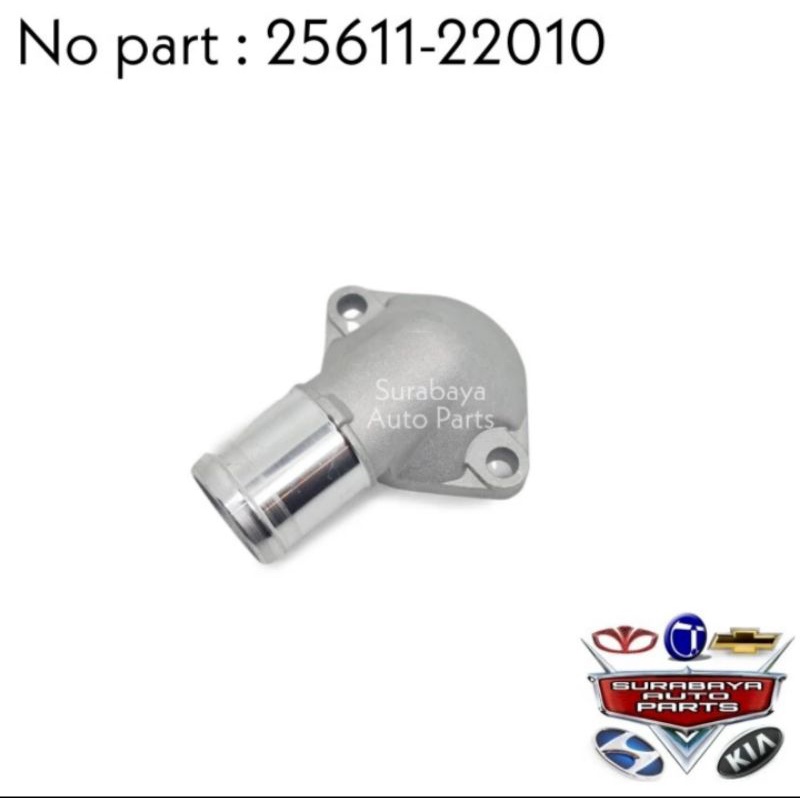 Fitting Water Outlet Hyundai Accent Cakra verna Avega Getz