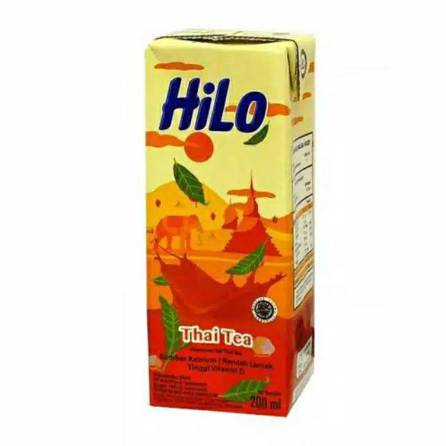 

HILO THAI TEA 200 ml - Teh Susu Kalsium